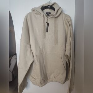 NWT plus sand recycled slogan oversized hoodie size xl